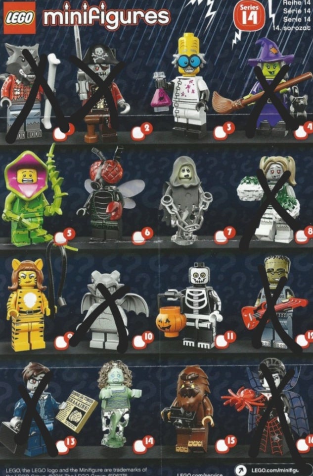 Lego Minifigures Minifigurer