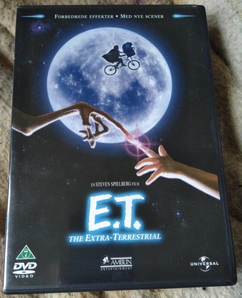 E.T., DVD, eventyr