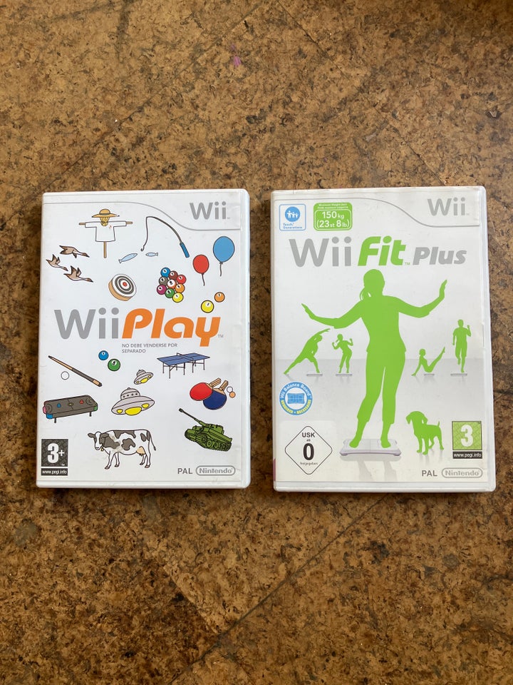 Diverse spil til Wii Nintendo Wii