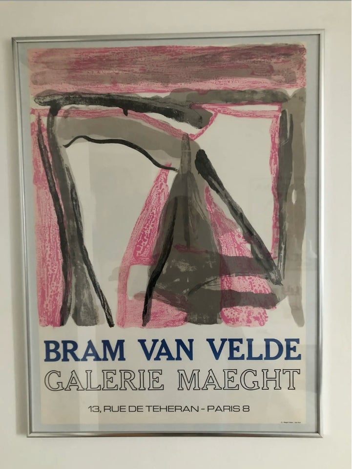 Plakat Bram Van Velde