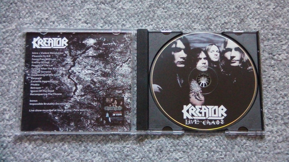 Kreator: Live Chaos, metal