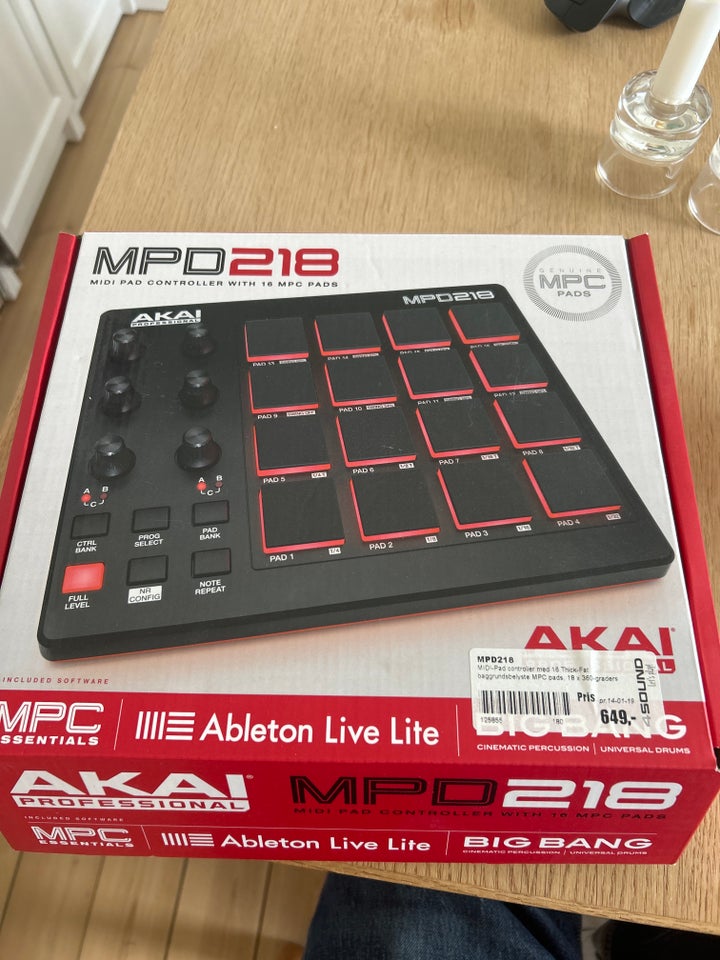 Højttaler, Akai, MPD218