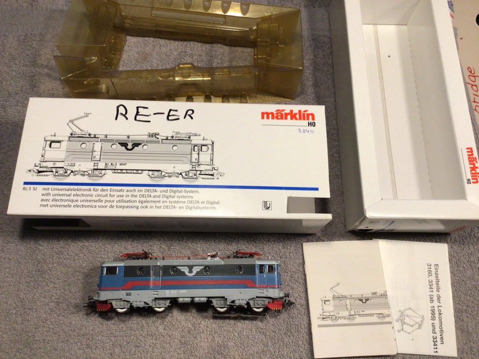 Modeltog Märklin Svensk delta