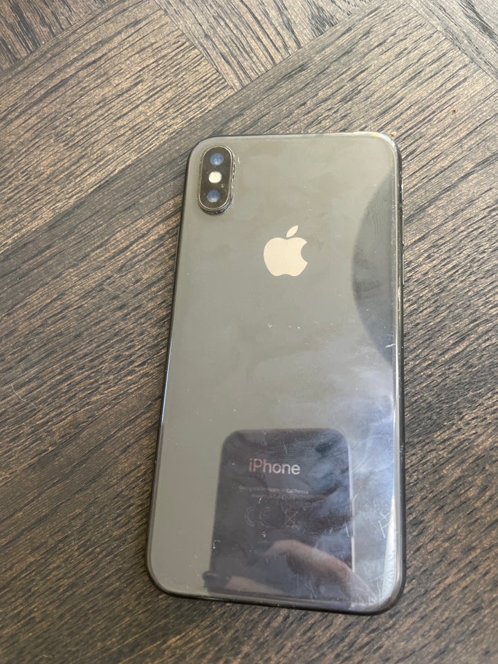 iPhone X, 64 GB, sort