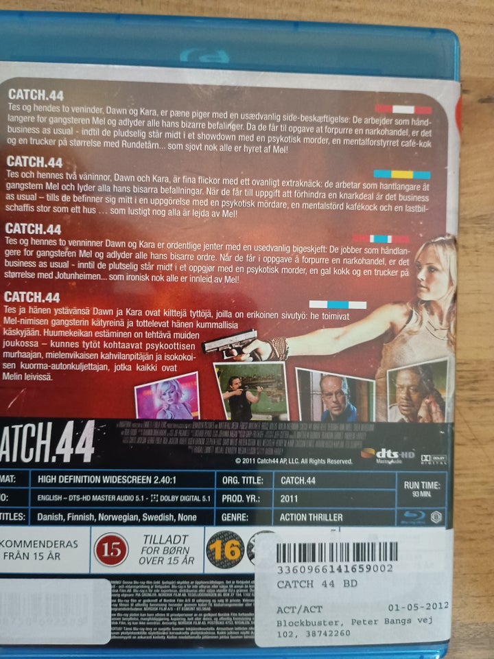 Catch.44, Blu-ray, krimi