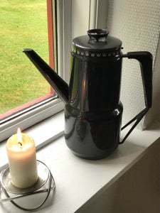 Emalje Kaffekande Glud og