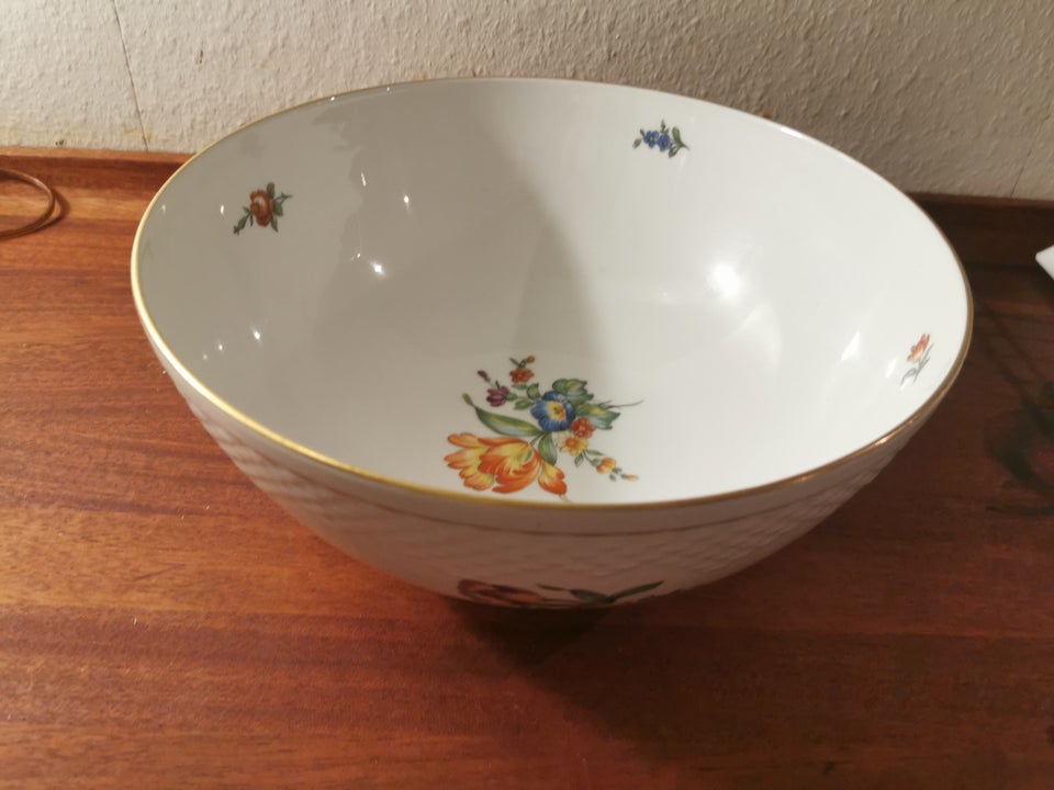 Porcelæn Bowle salatskål Bing og