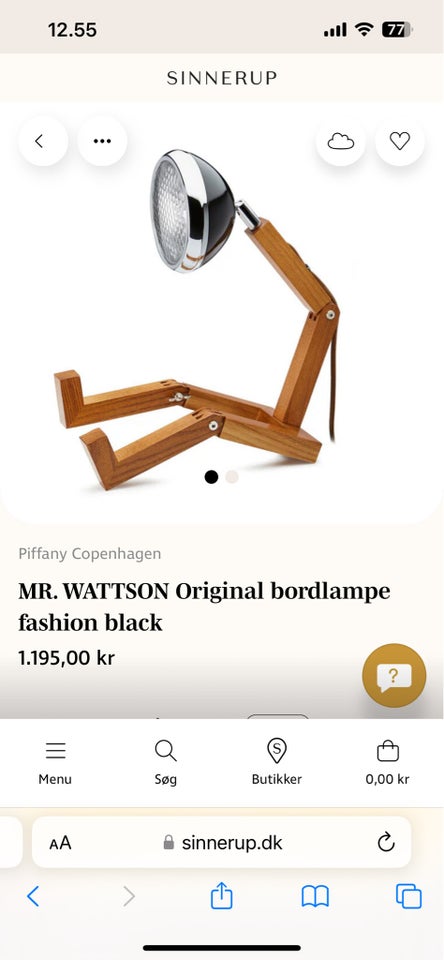 Anden bordlampe, Mr. Wattson