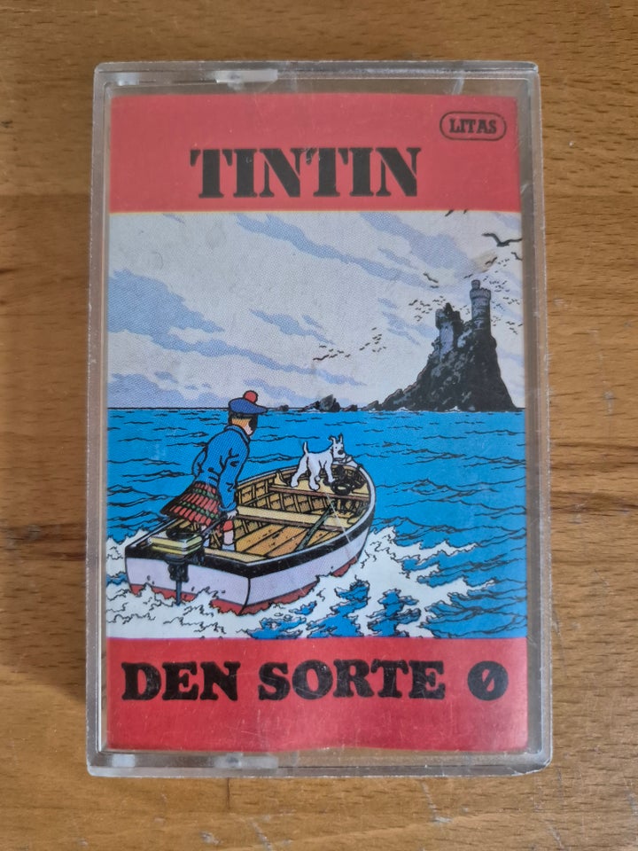 Bånd hørespil Tintin - Den sorte ø