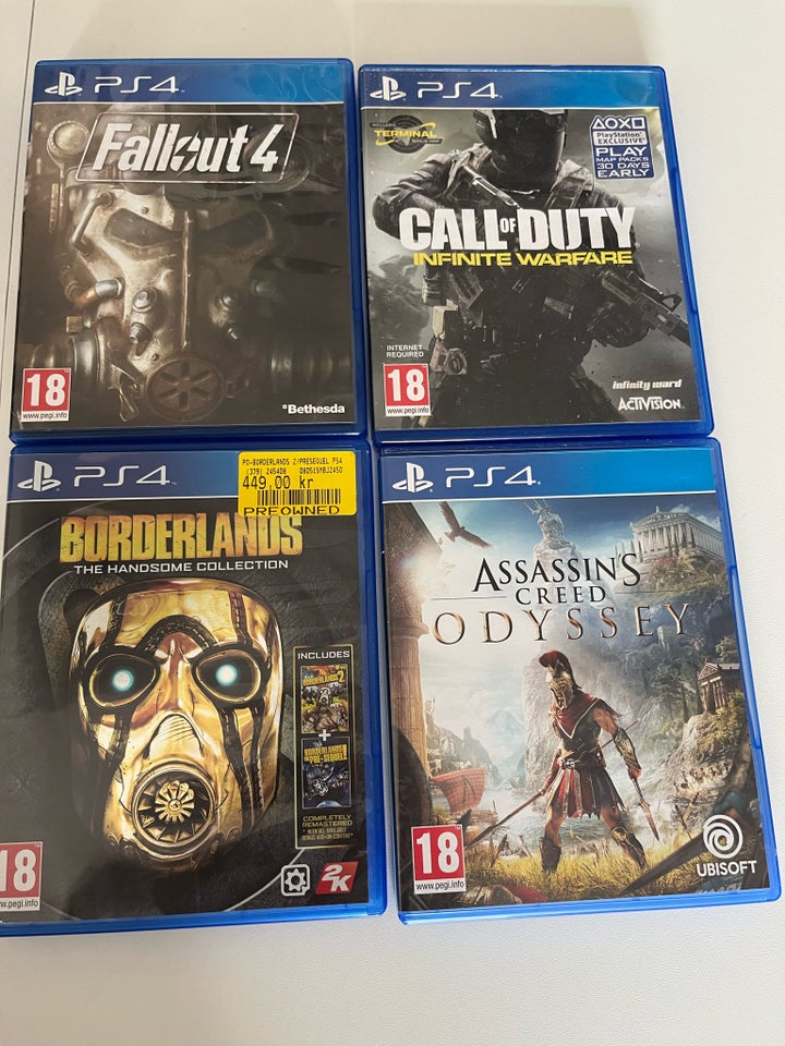 Diverse spil til ps4 PS4