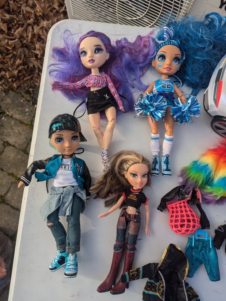 Bratz, Rainbow dukker og bil