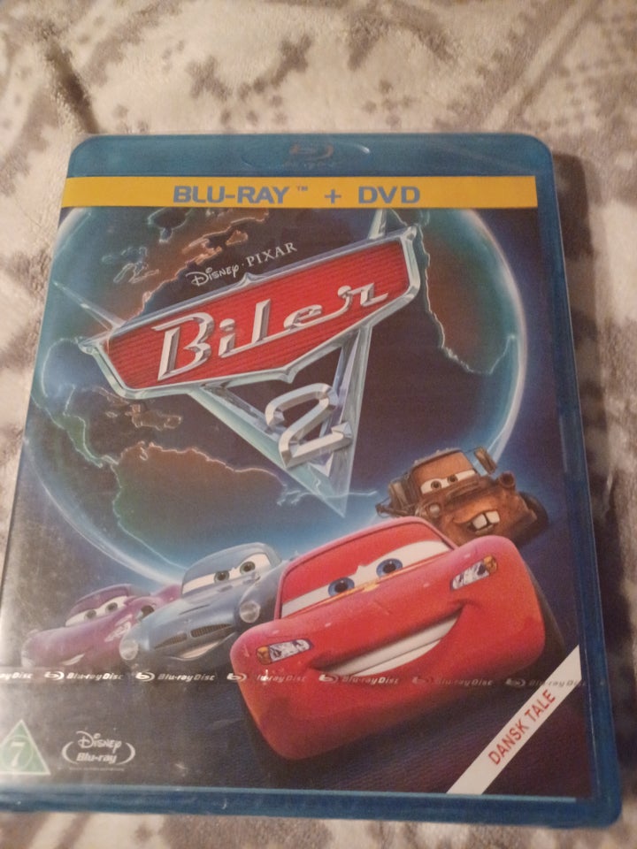 Cars 2, Blu-ray, action