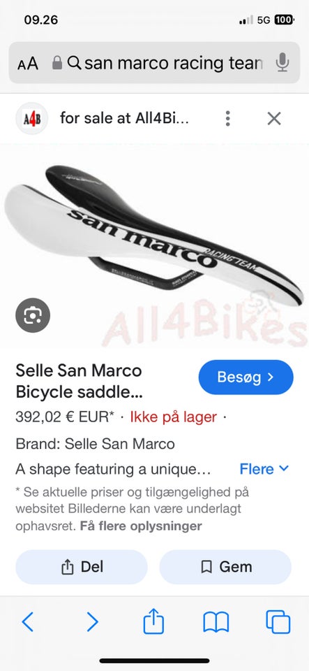 Sadel, SELLE