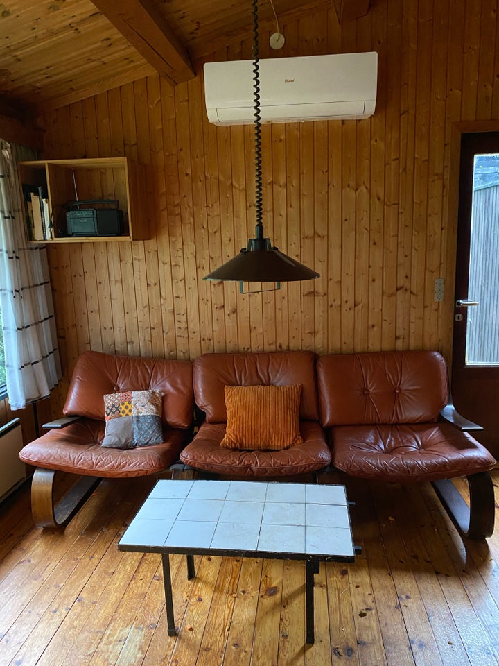 Sofa læder 3 pers