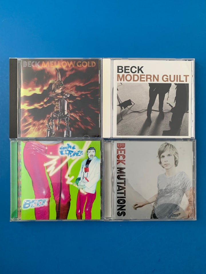 BECK: 4 CD ALBUMS, rock