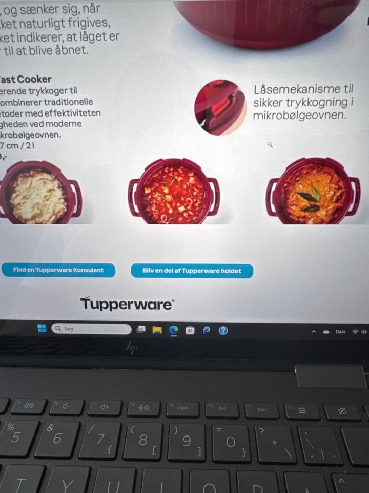 Microwave fast cooker, Tupperware