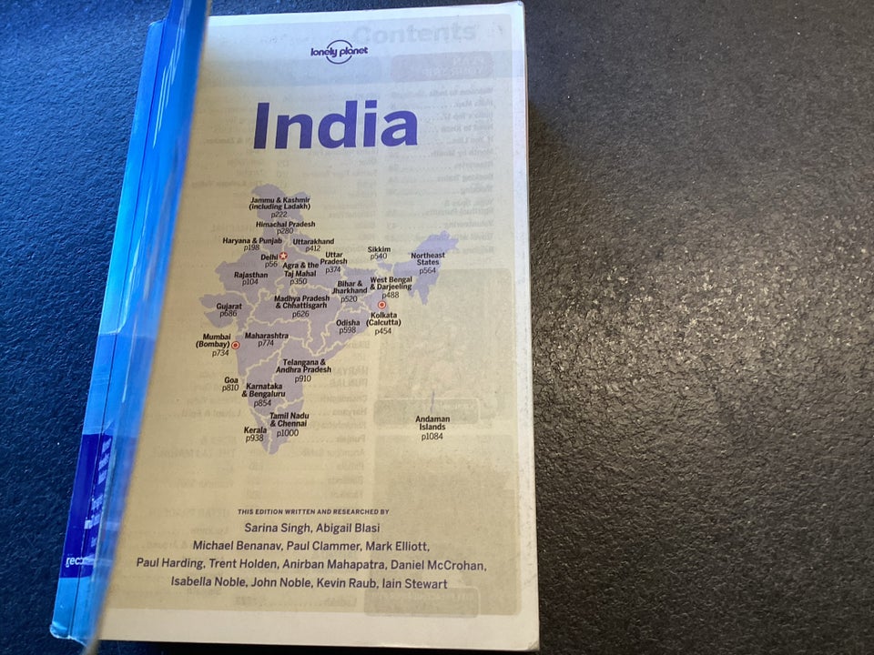 Lonely Planet India, Forskellige,