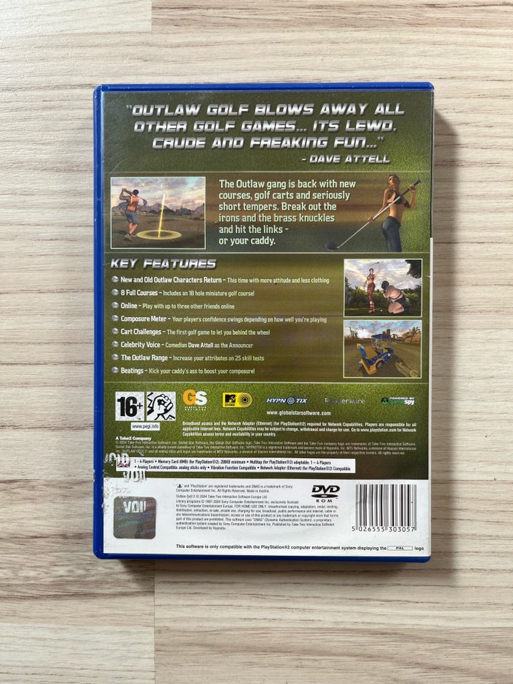 Outlaw Golf 2 PS2