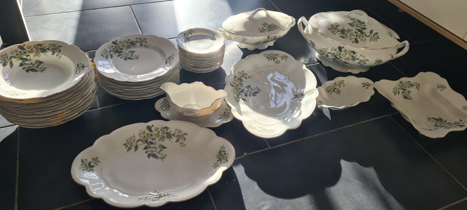 Porcelæn, Tallerkener fade osv,