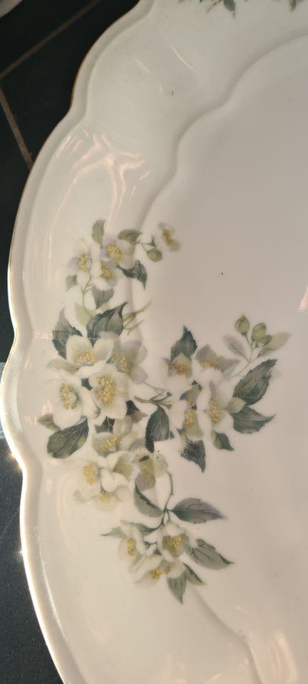 Porcelæn, Tallerkener fade osv,