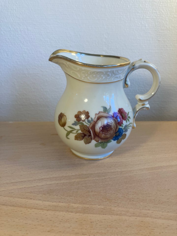 Porcelæn flødekande - Rosenborg