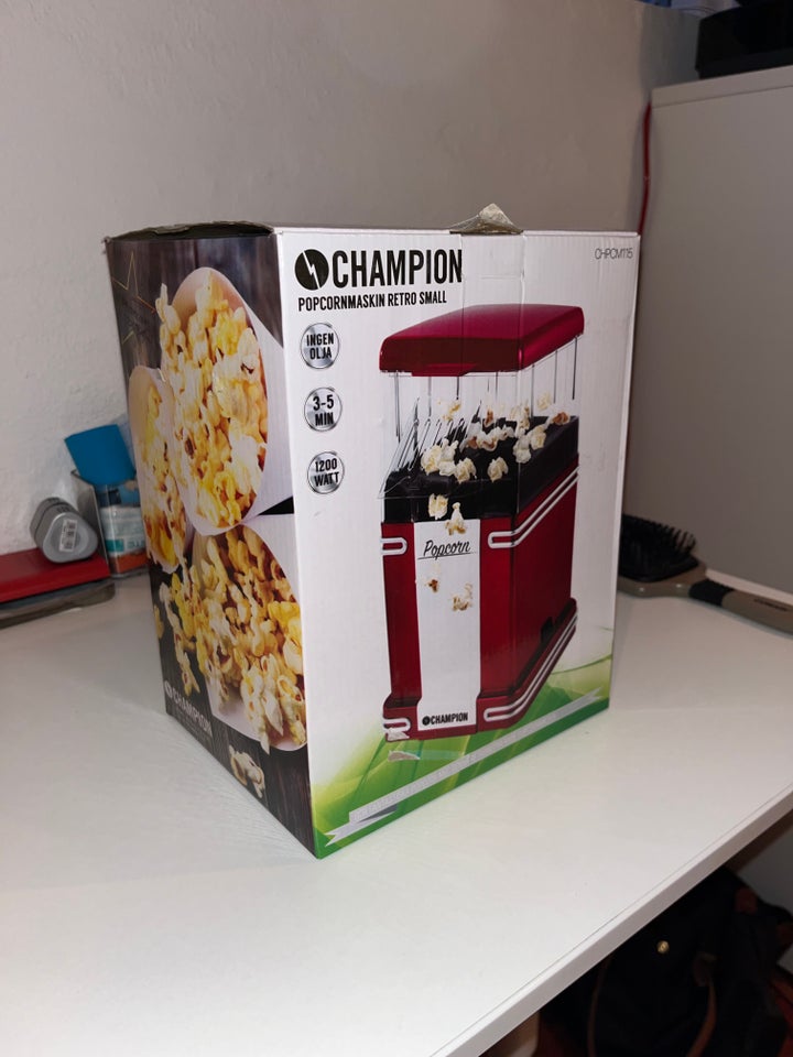 Popcornmaskine Retro Champion