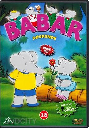 Babar 12 - Søskende (i folie), DVD,