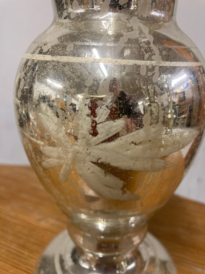 Vase, Fattigmandssølv , 100 år gl.