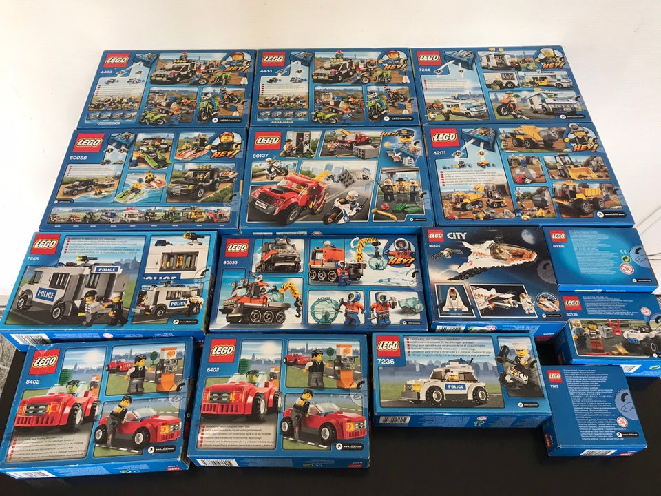 Lego City 4433 7286 60058 60137