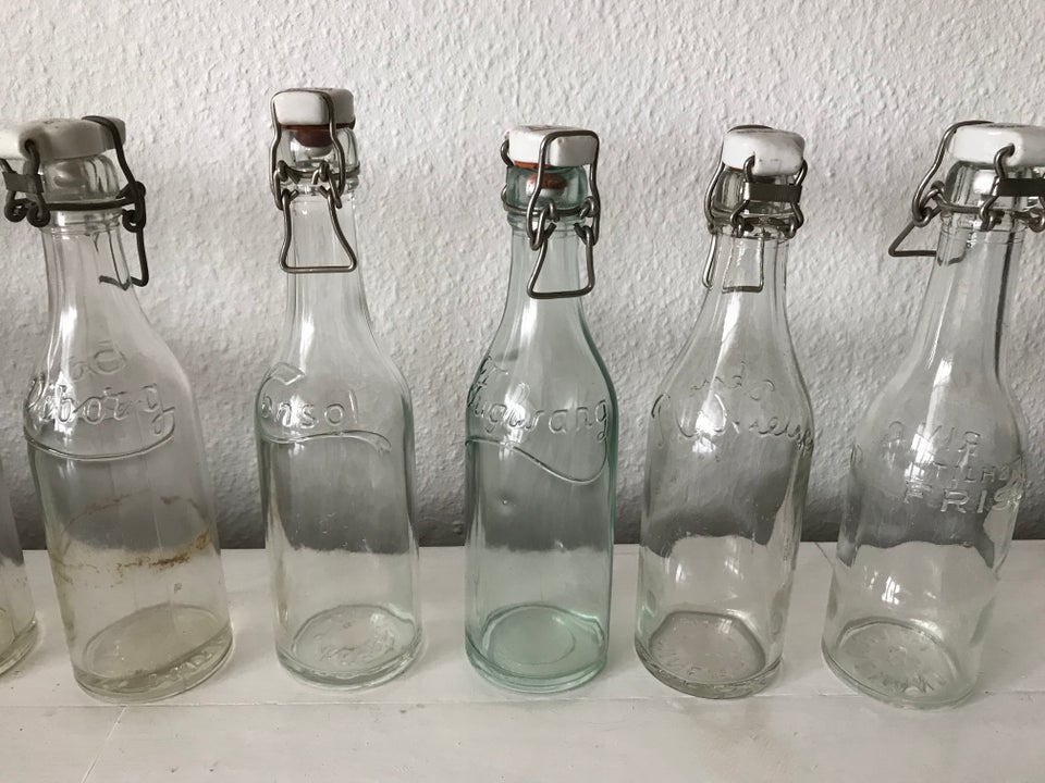 Glas Gamle sodavandsflasker