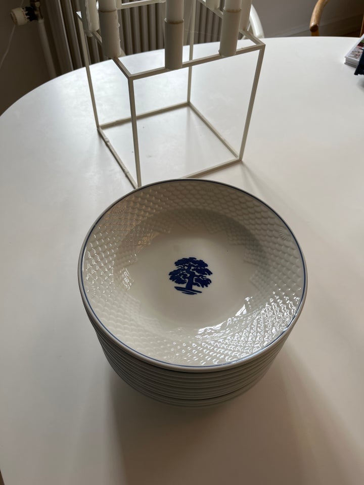 Porcelæn, Dybetallerkner, Bing og