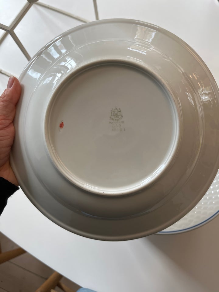 Porcelæn, Dybetallerkner, Bing og