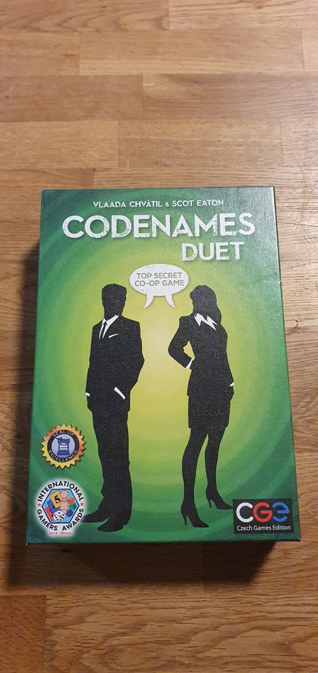 Codenames Duet, Duo coop, brætspil