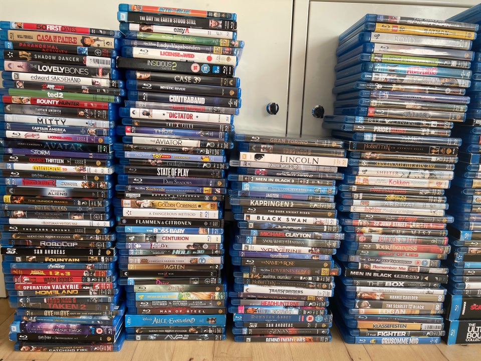 3 meter Blu-rays, 231 film,