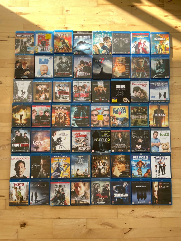 3 meter Blu-rays, 231 film,