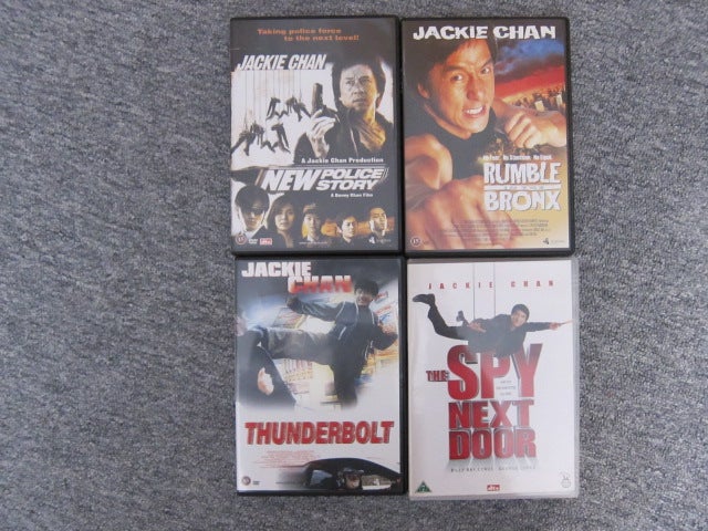 Jackie Chan, DVD, action