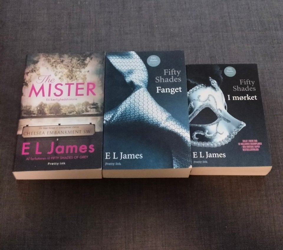 Danske Bøger Af E. L James, E. L