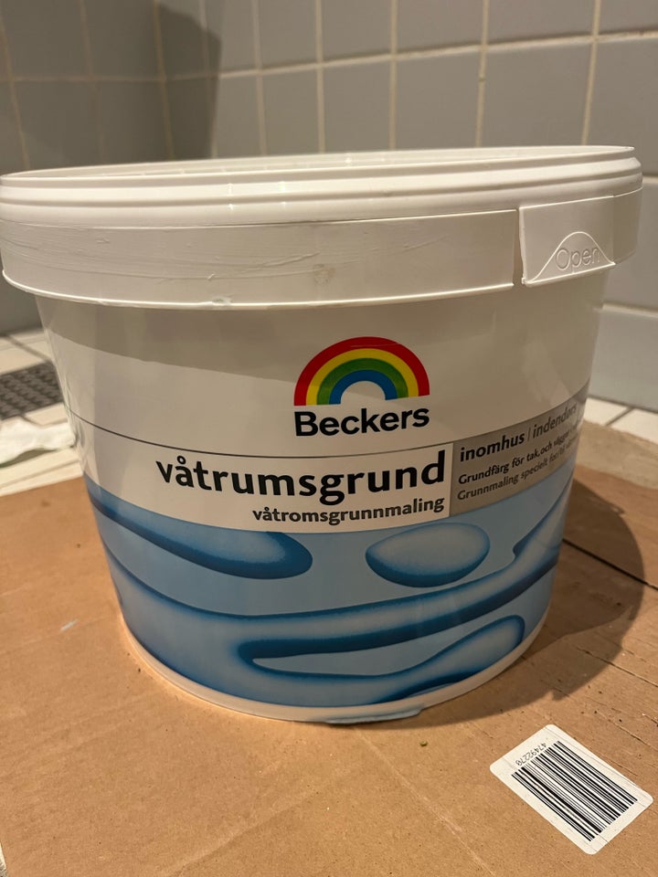 Vådrumsgrunder, Beckers, 8 liter