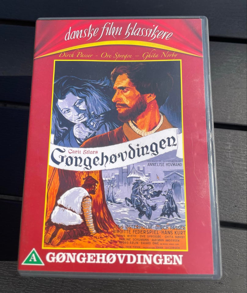 Gøngehøvdingen DVD familiefilm