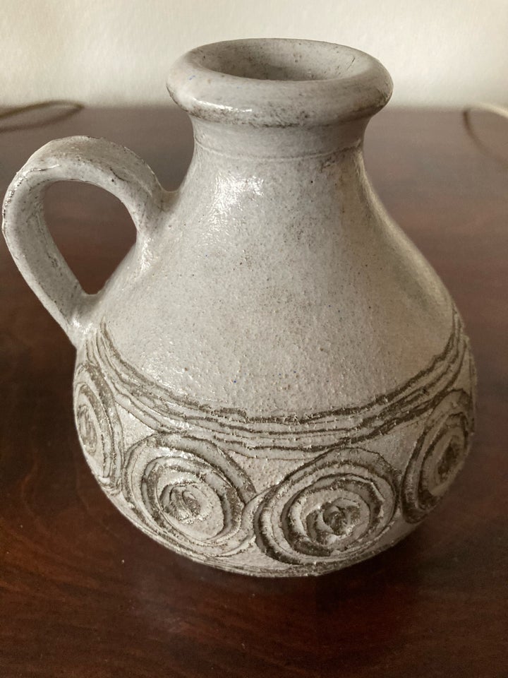 Krukke / vase i keramik, Abbednæs