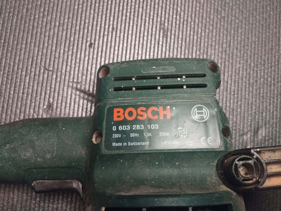 Excentersliber, Bosch PEX 125 A1