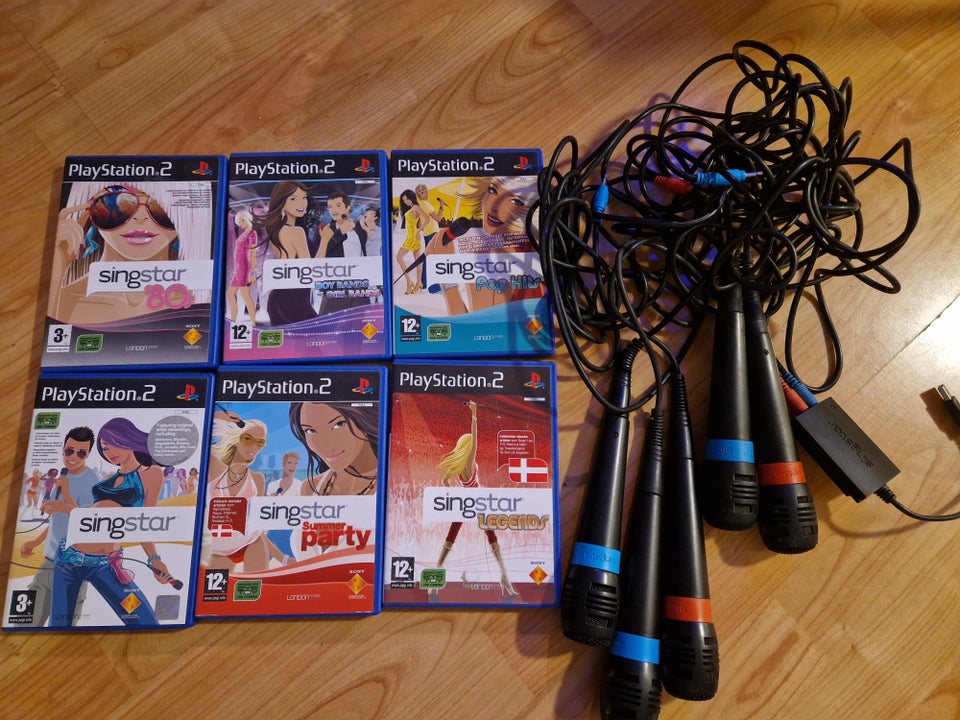 SINGSTAR PAKKE, PS2