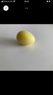 Marmor æg Gul marmoræg