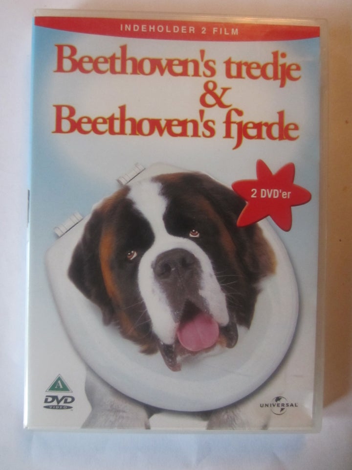 Beethoven 3 og 4, DVD, komedie