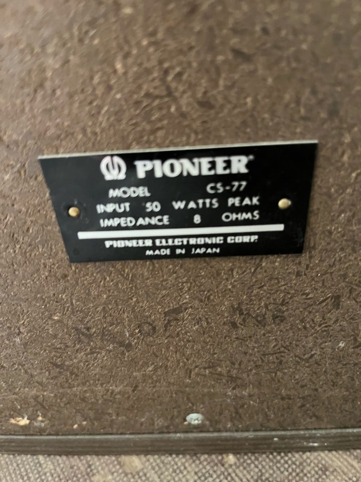 Højttaler, Pioneer, C5-77