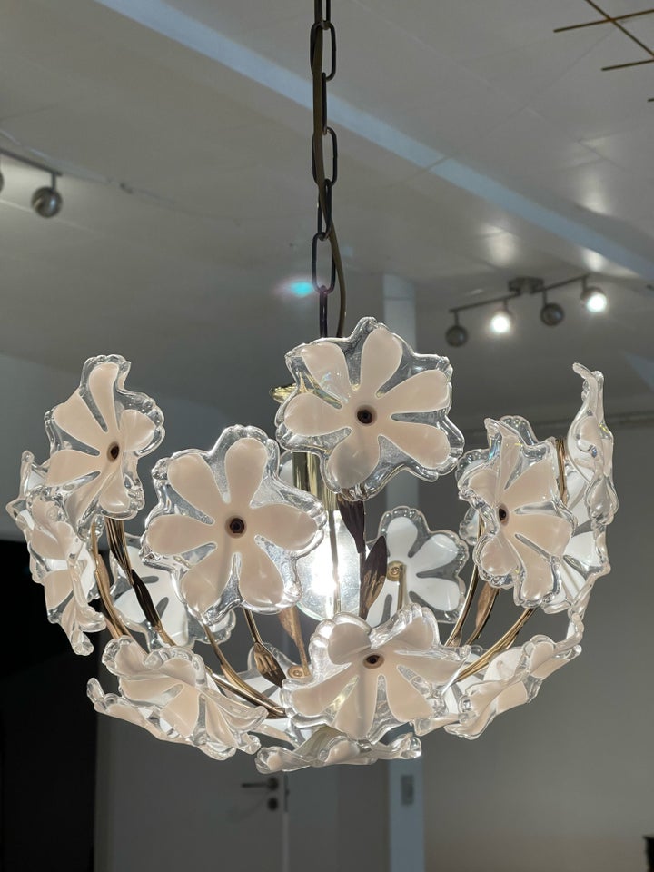 Lysekrone, Vintage blomster lampe