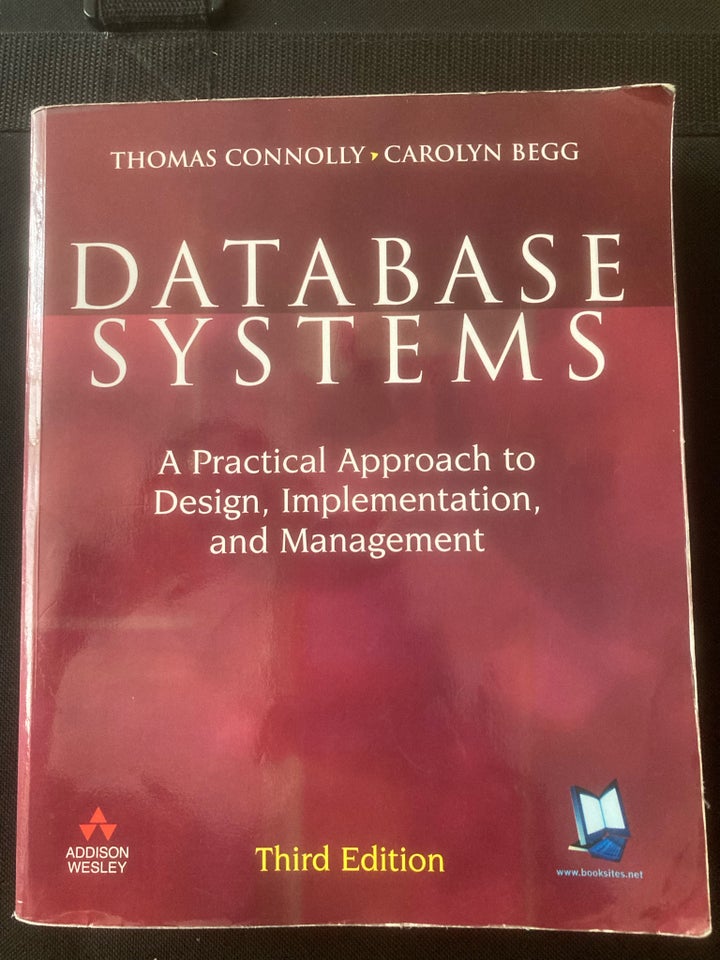 Database Systems, Thomas Connolly