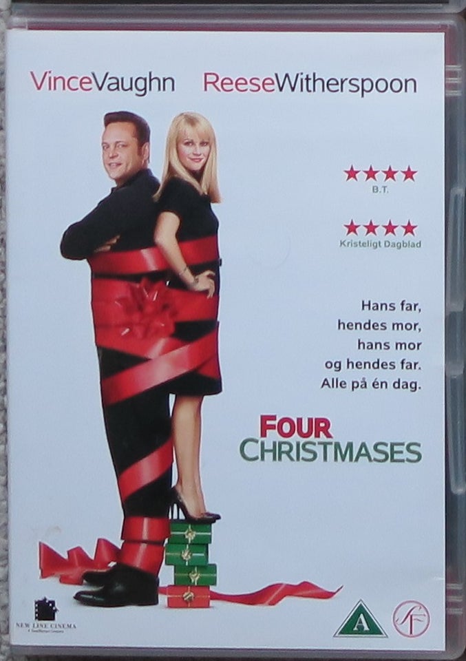 Four Christmases, DVD, drama