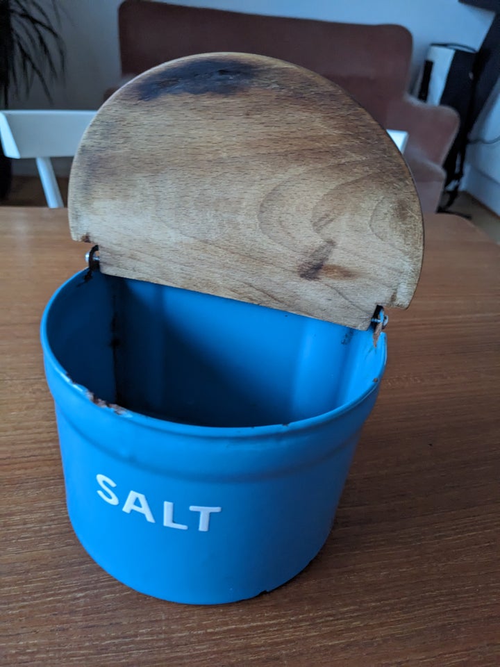 Blå saltkar