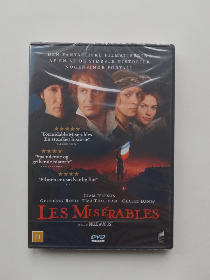 (NY) Les misérables, DVD, drama